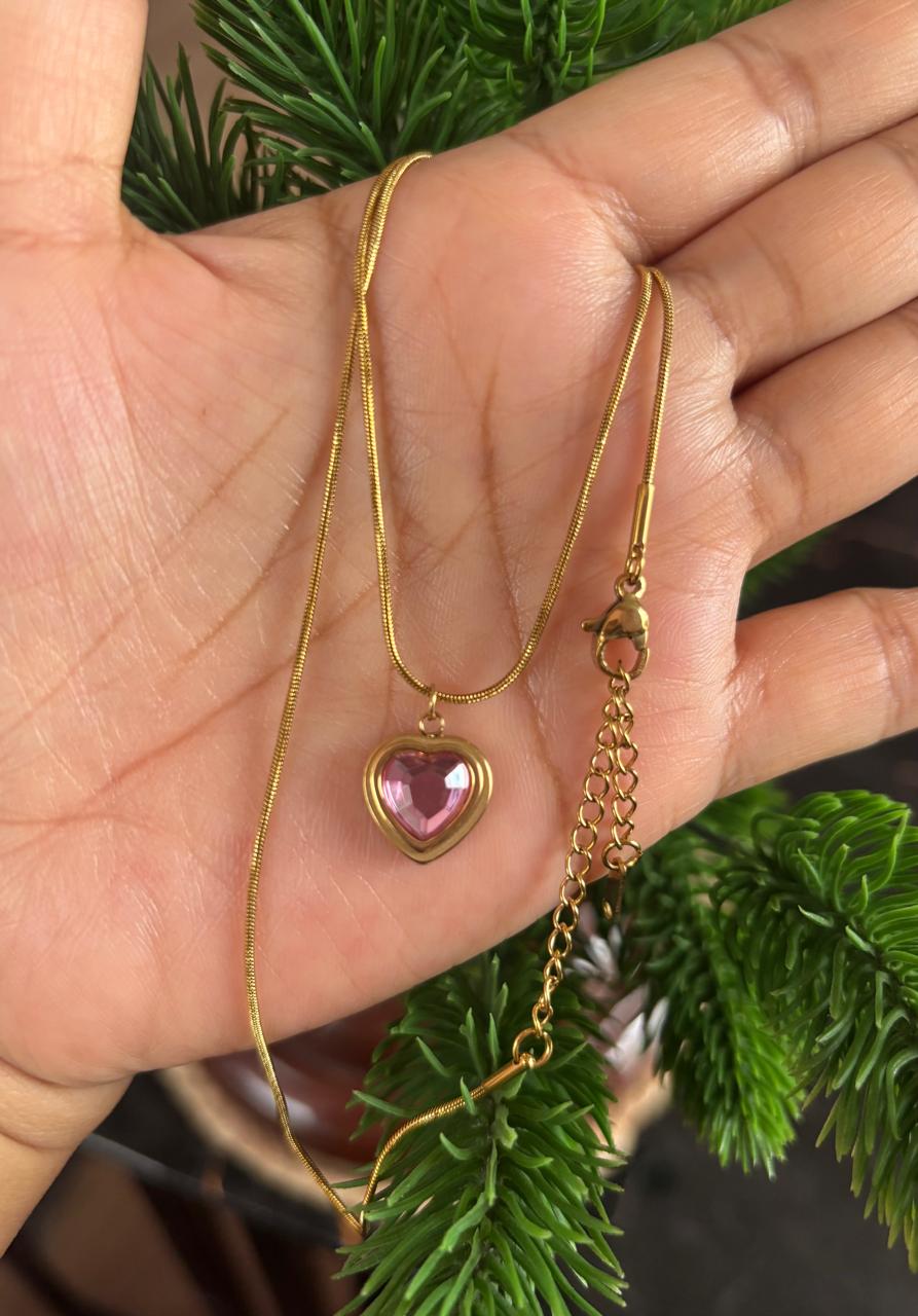 Antitarnish necklace with pendant