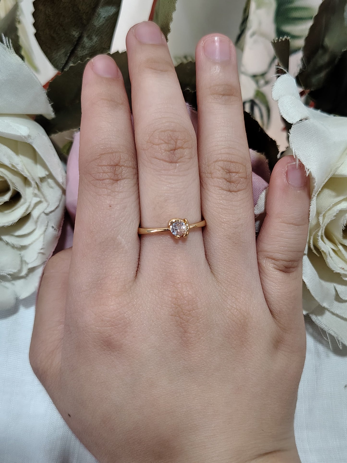 Antitarnish adjustable ring