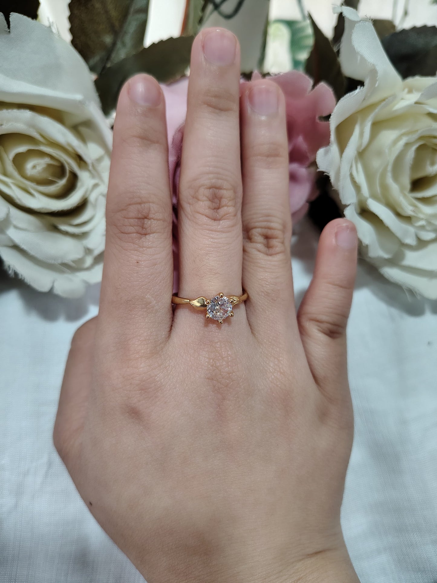 Antitarnish adjustable ring