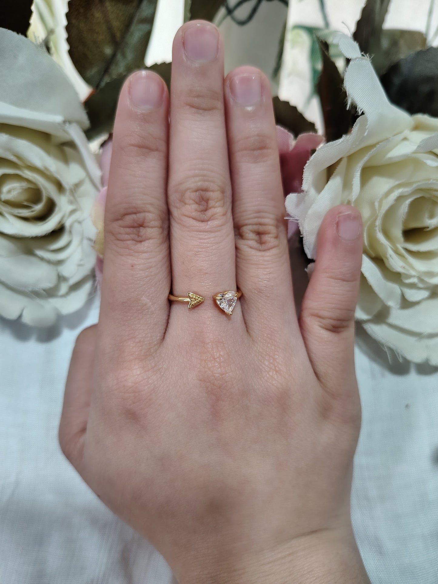 Antitarnish adjustable ring