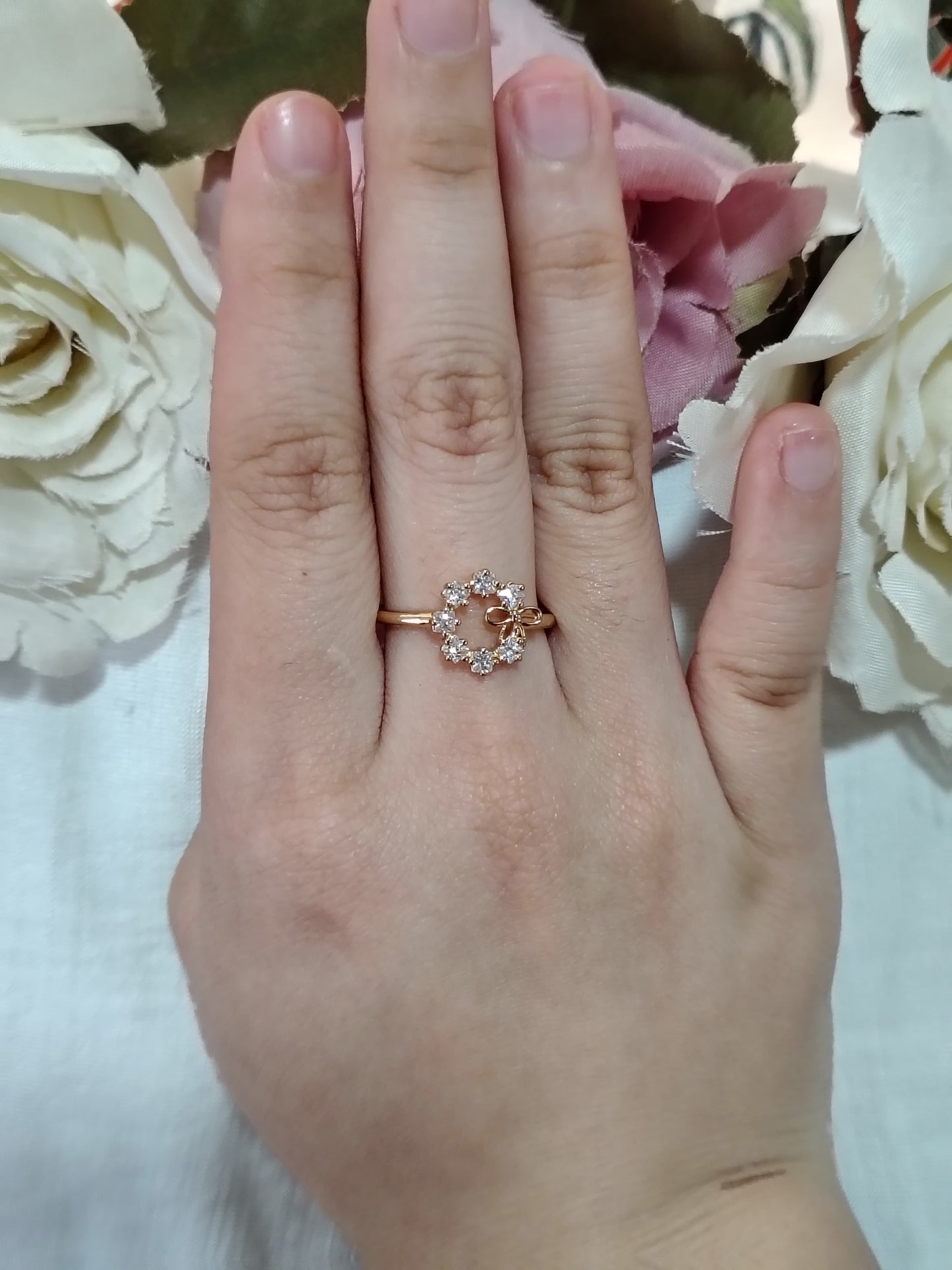 Antitarnish adjustable ring