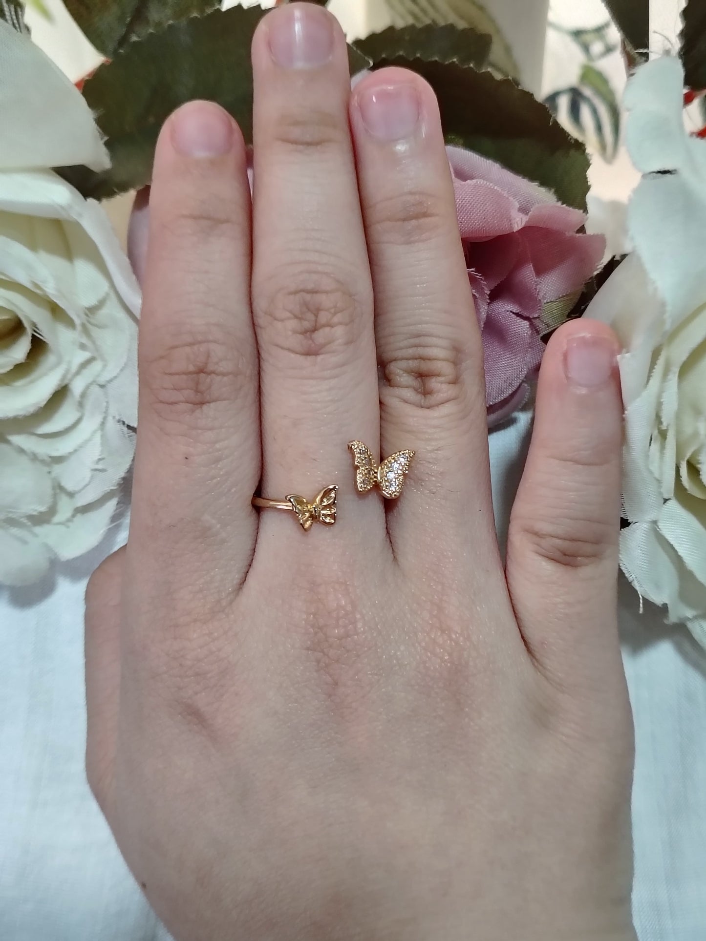 Antitarnish adjustable ring
