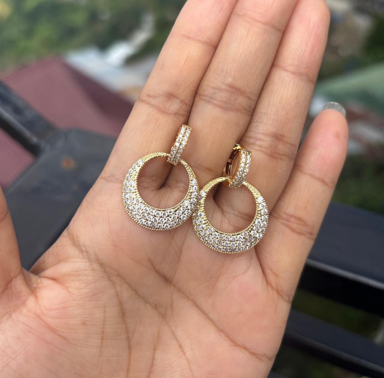 Antitarnish Earrings/Hopps