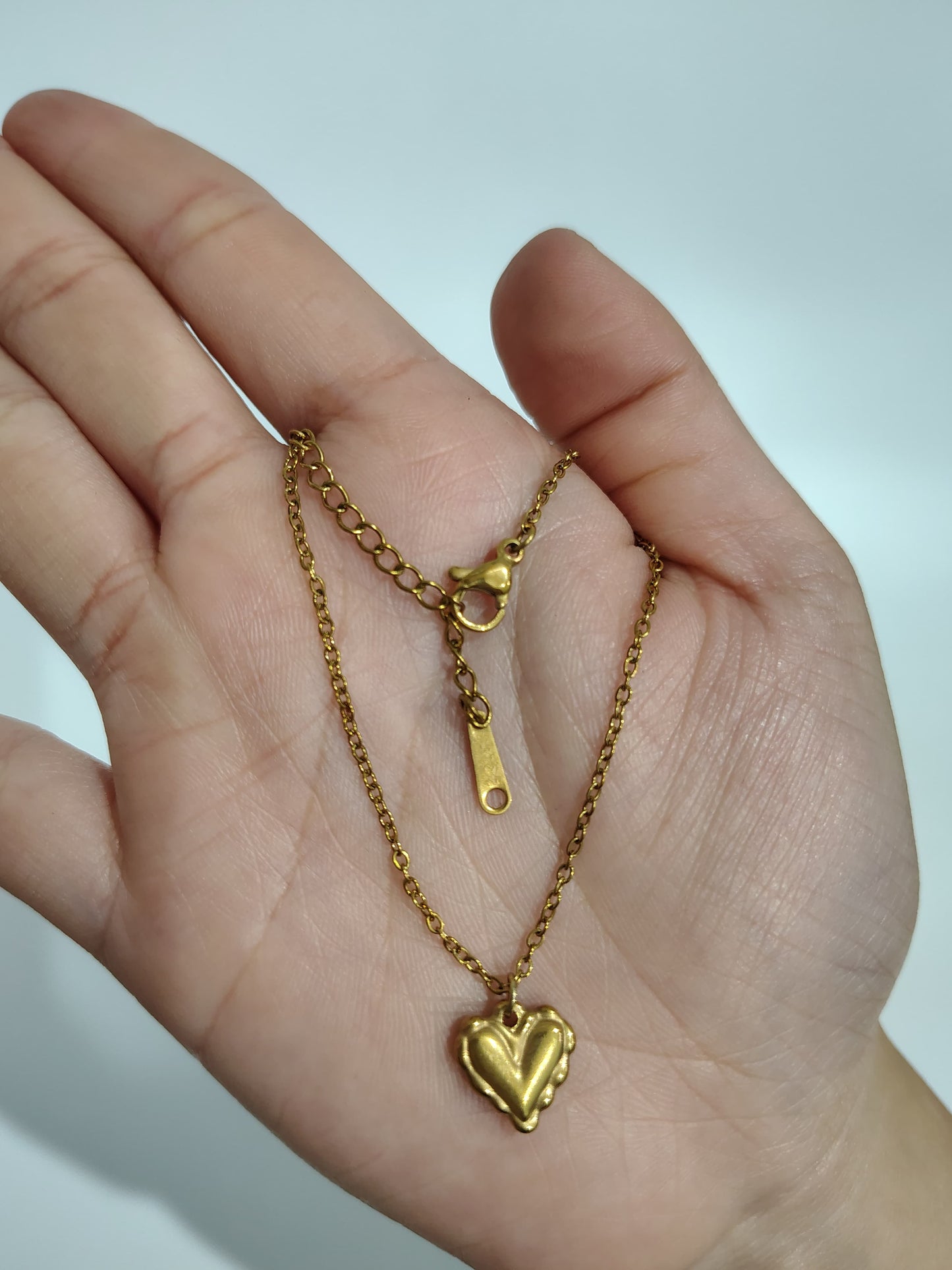 Antitarnish necklace with pendant