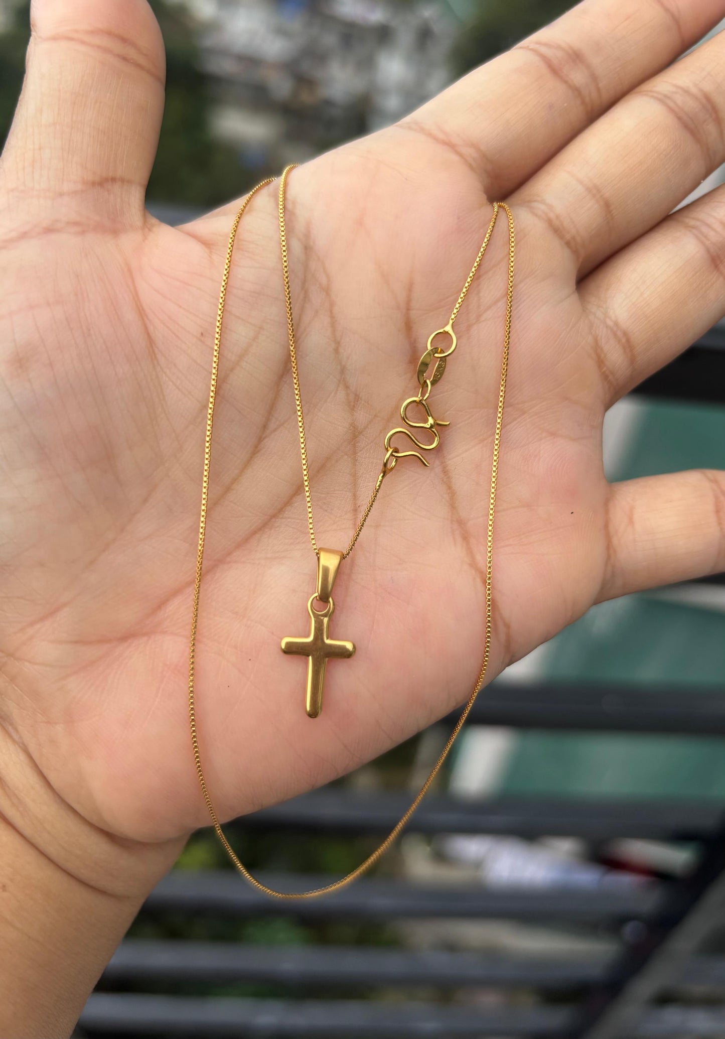 Antitarnish necklace with pendant