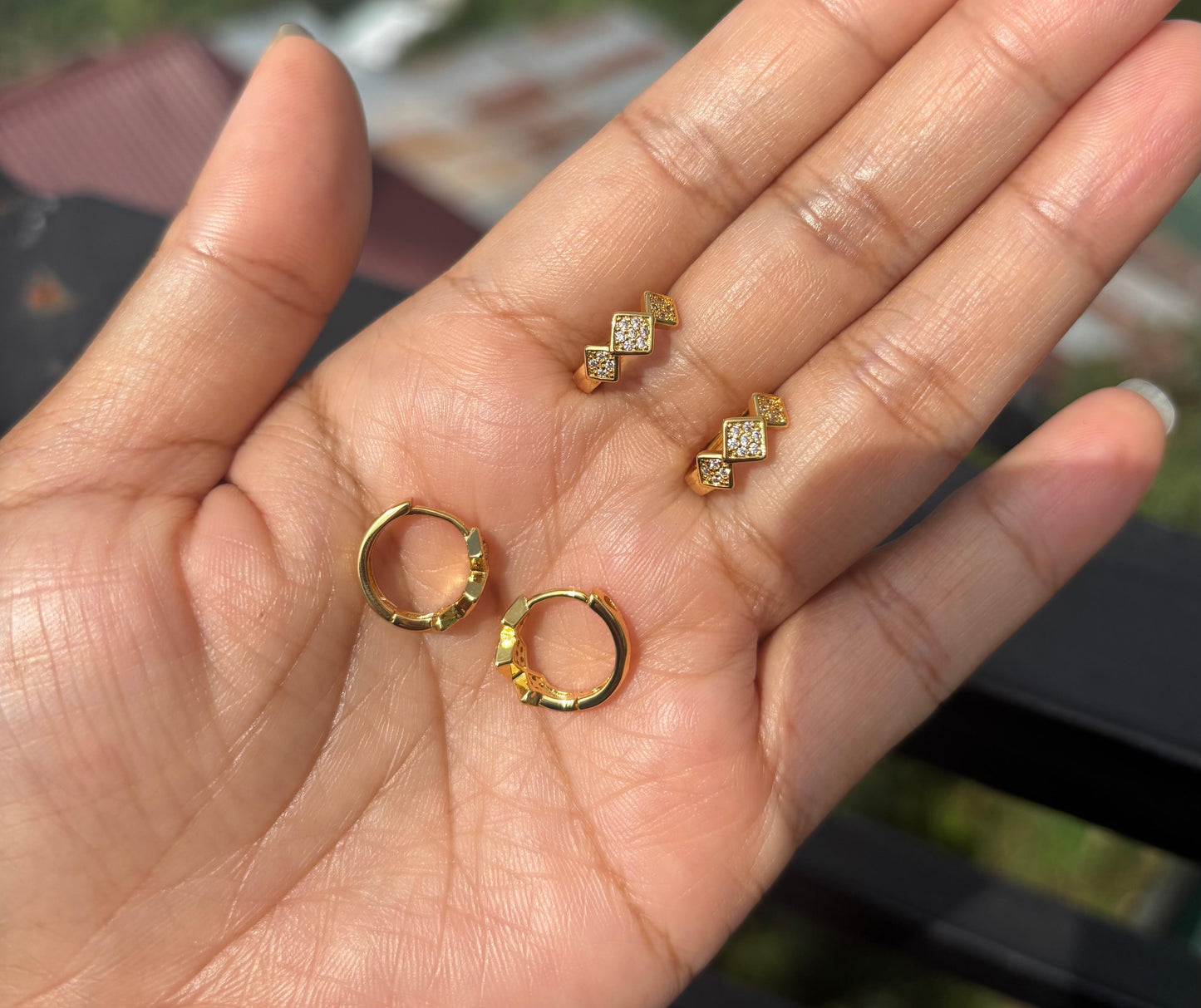 Anti-tarnish Earrings