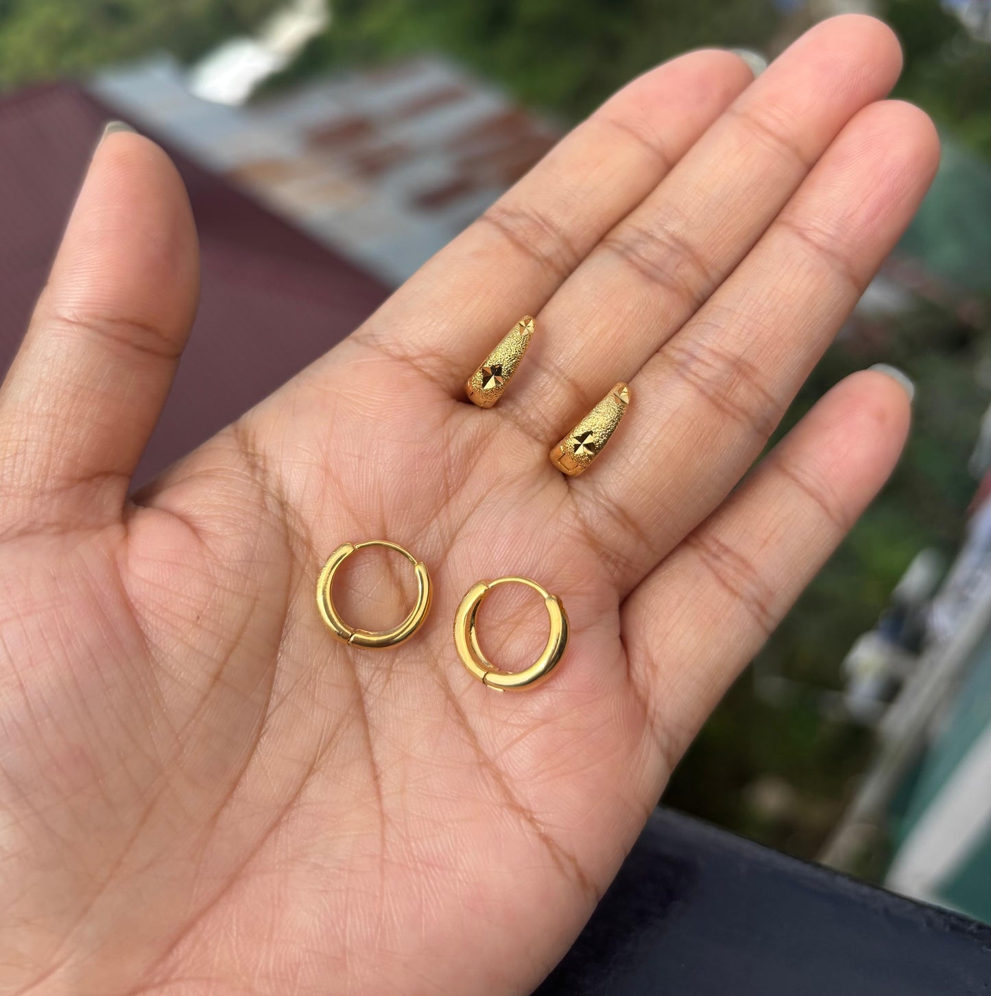 Anti-Tarnish earrings