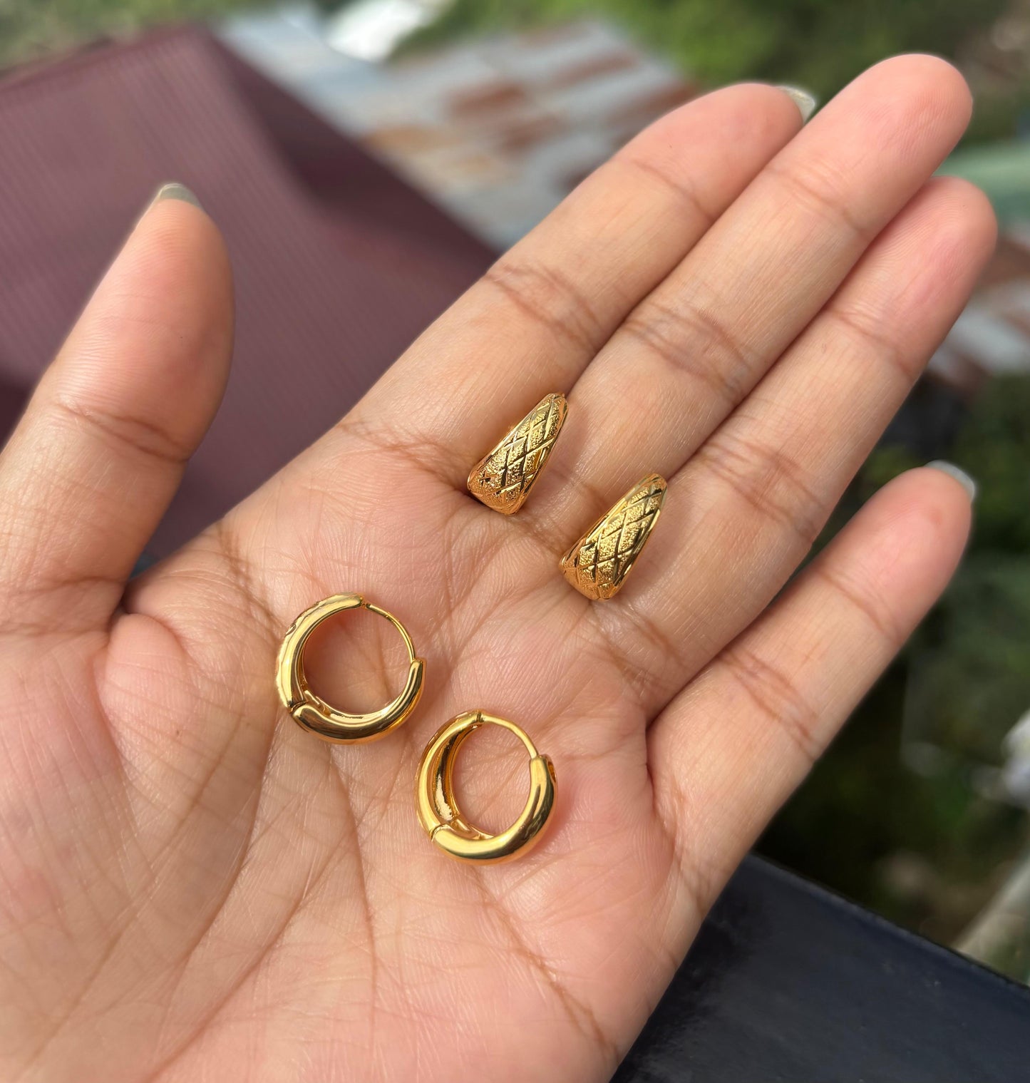 Anti-Tarnish earrings