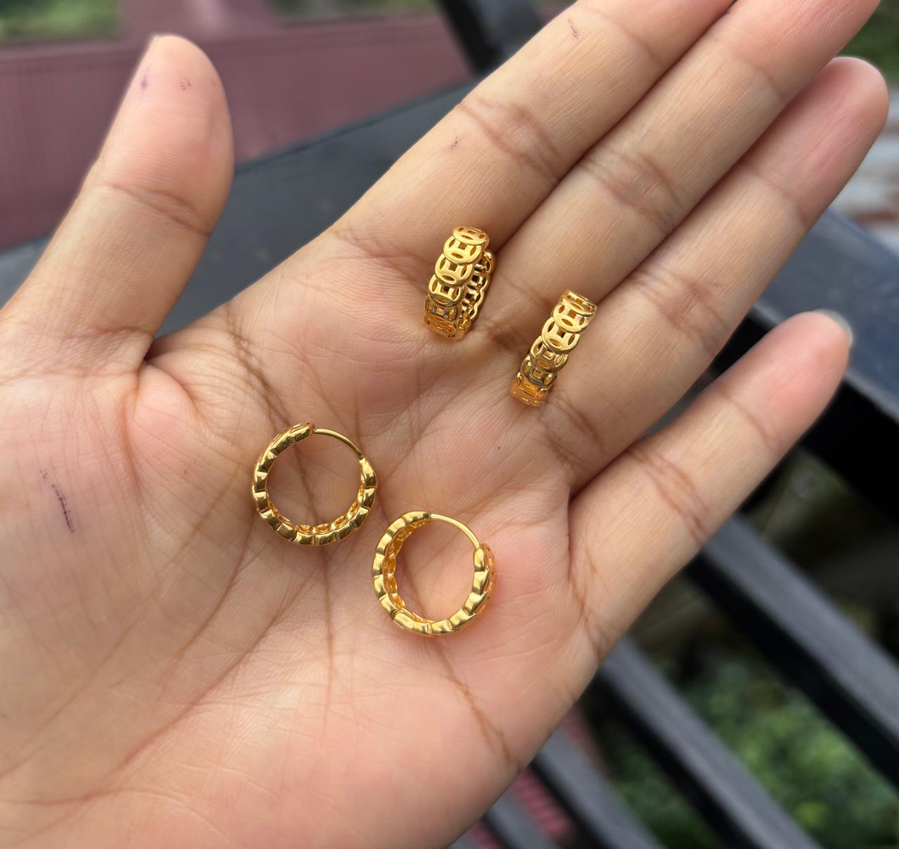 Anti-Tarnish earrings
