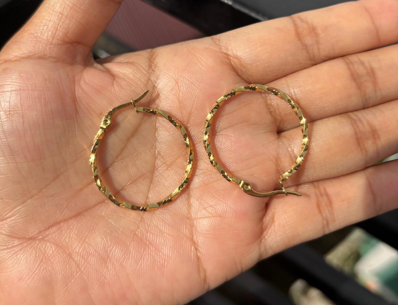 Anti-Tarnish earrings