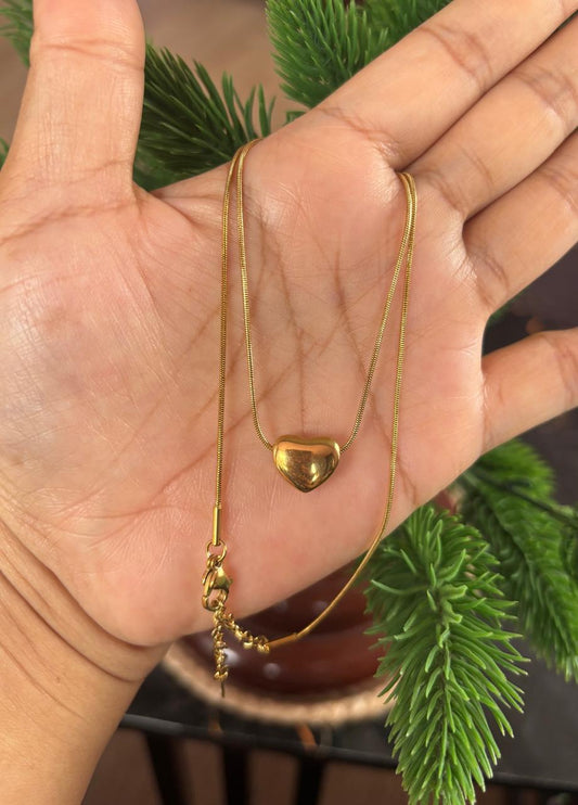 Antitarnish necklace with pendant
