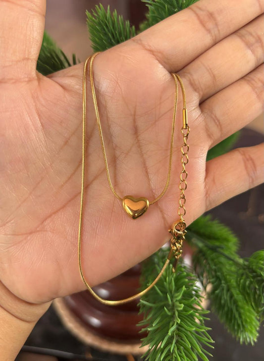 Antitarnish necklace with pendant