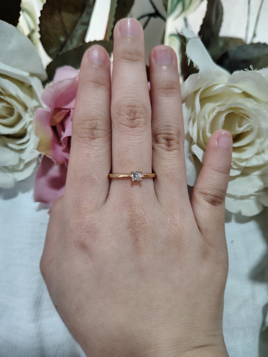 Antitarnish adjustable ring