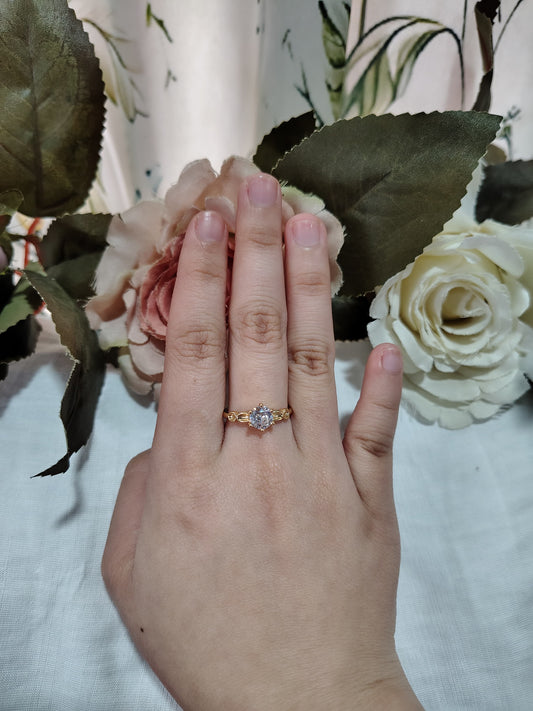 Antitarnish adjustable ring