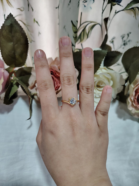 Antitarnish adjustable ring