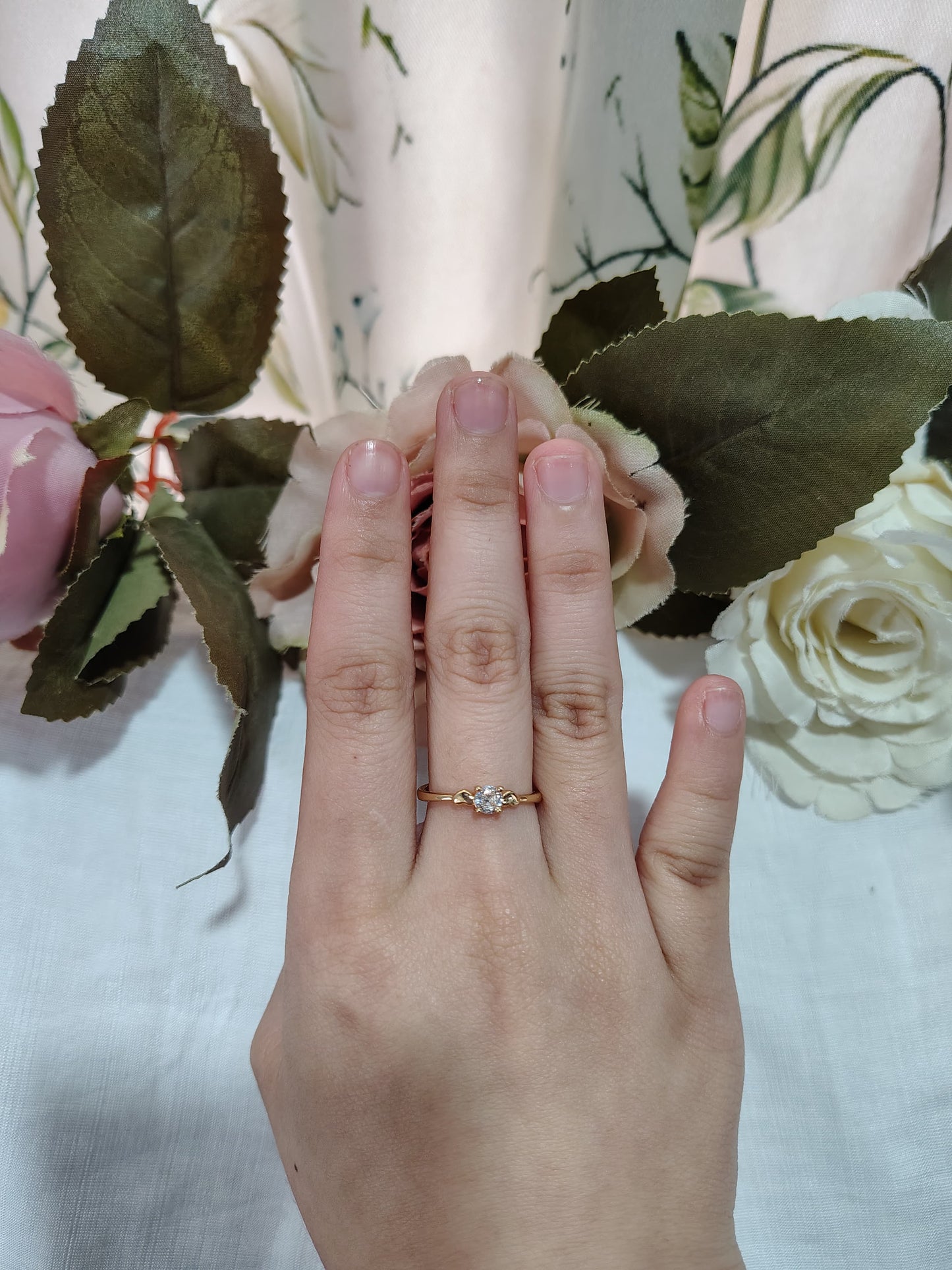 Antitarnish adjustable ring