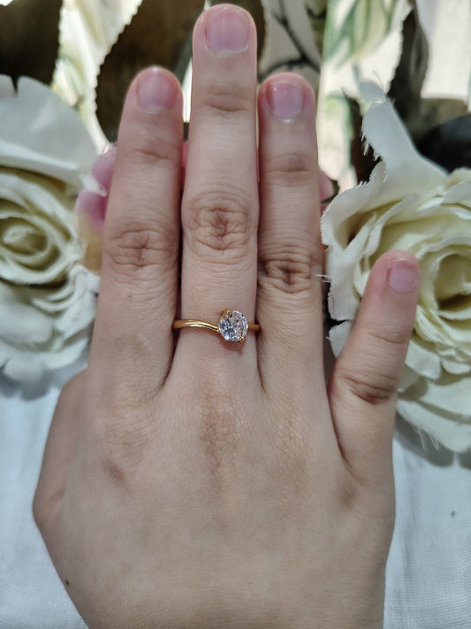 Antitarnish adjustable ring