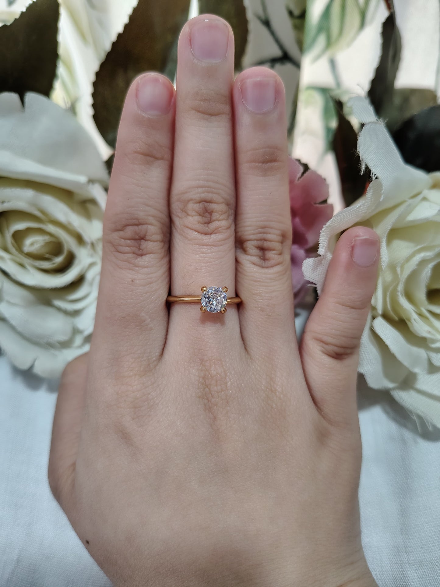 Antitarnish adjustable ring