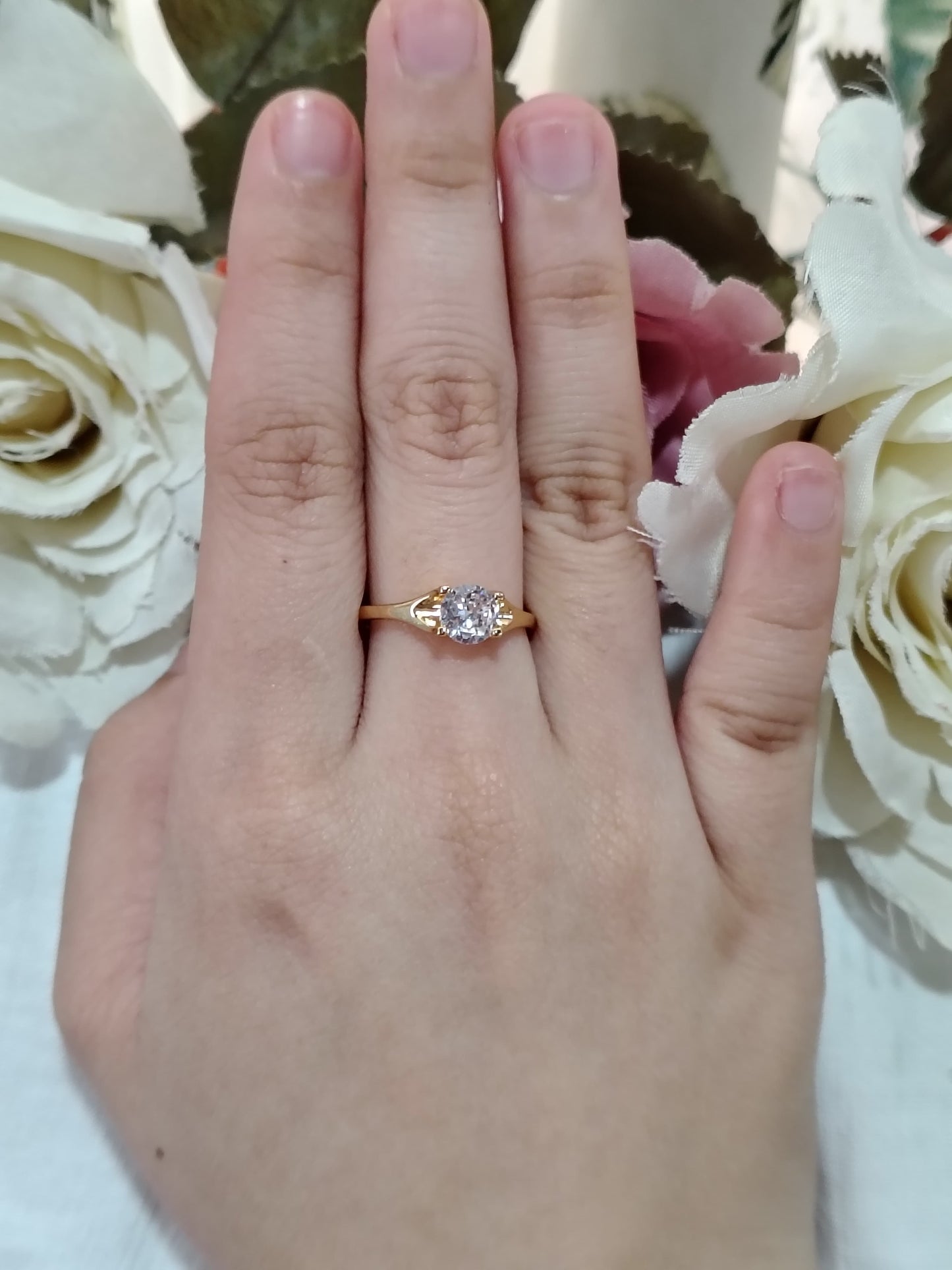 Antitarnish adjustable ring