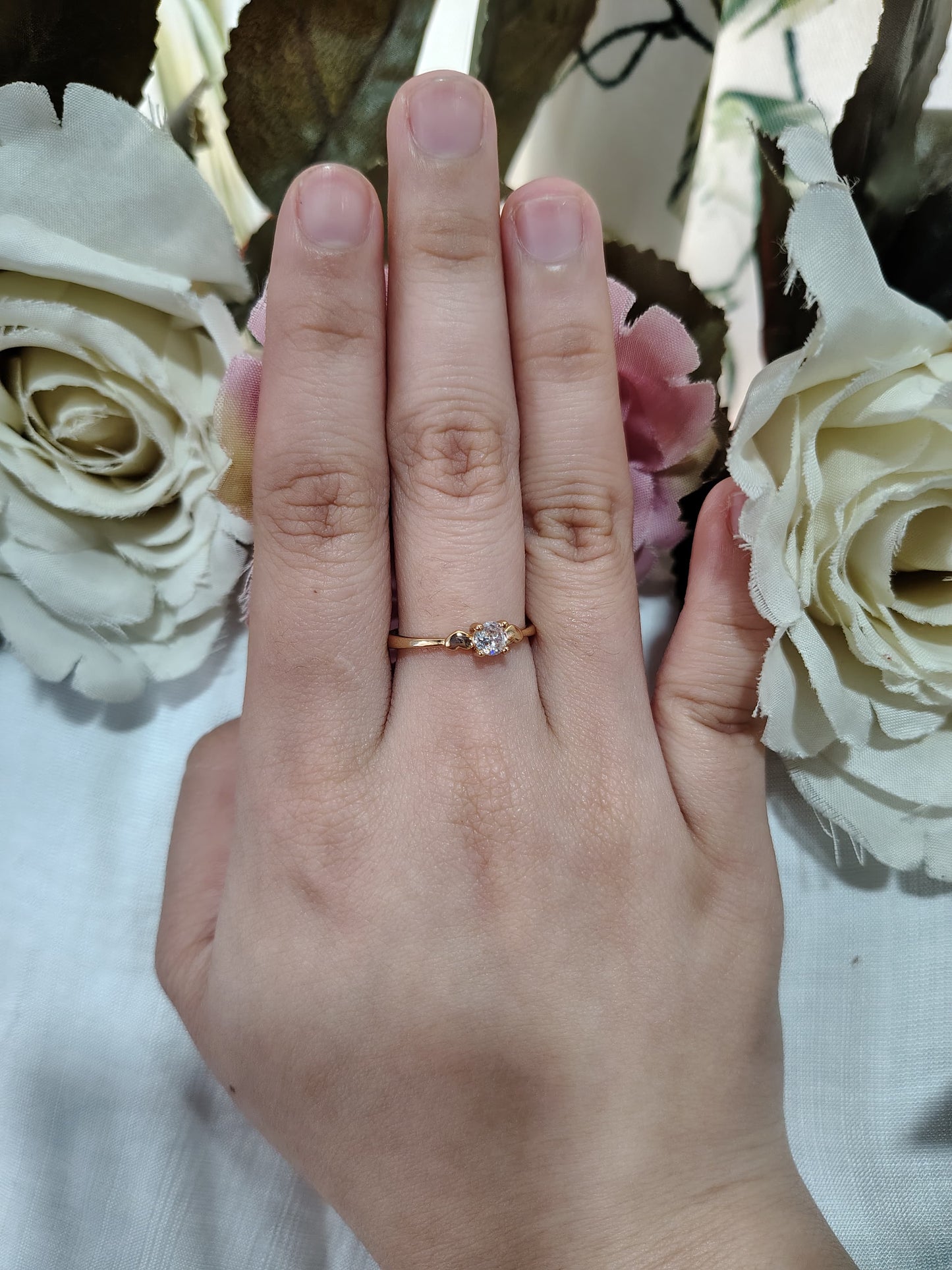 Antitarnish adjustable ring