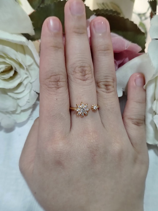 Antitarnish adjustable ring