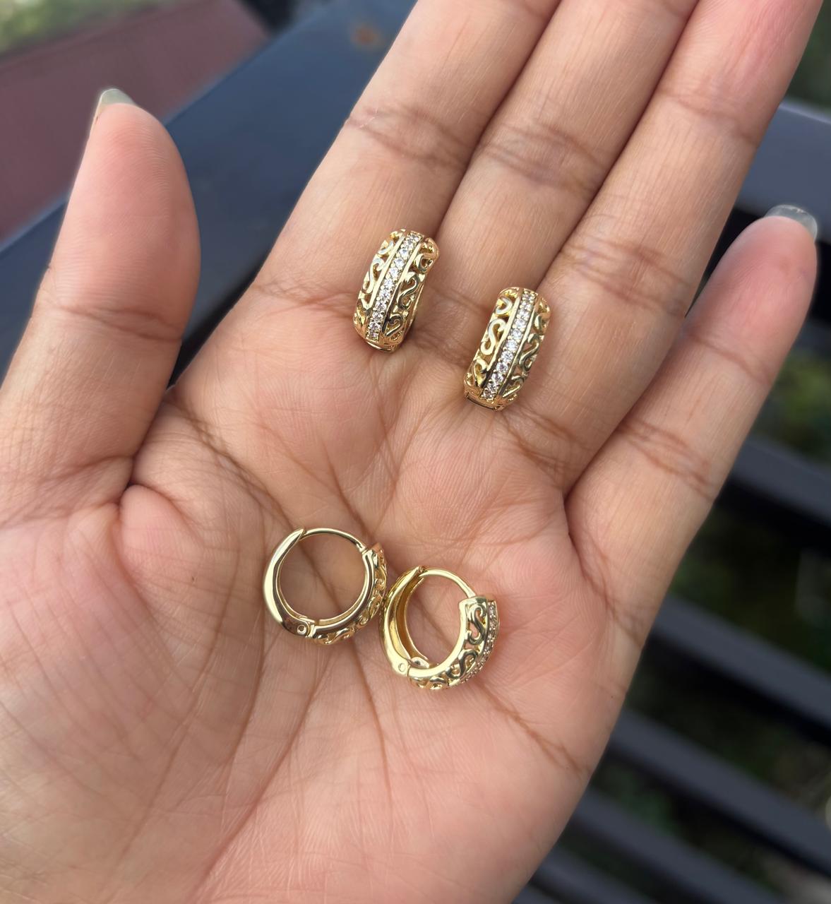 Antitarnish Earrings/Hoops