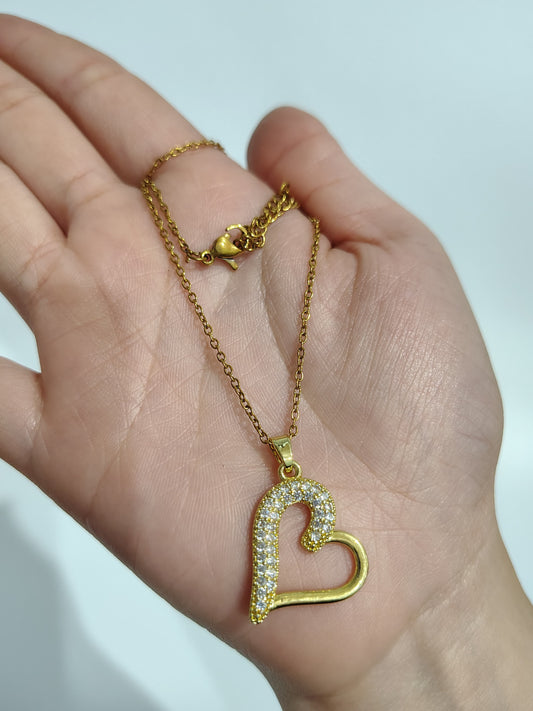 Antitarnish necklace with pendant