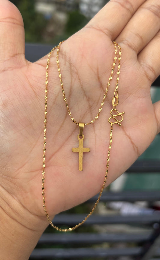 Antitarnish necklace with pendant
