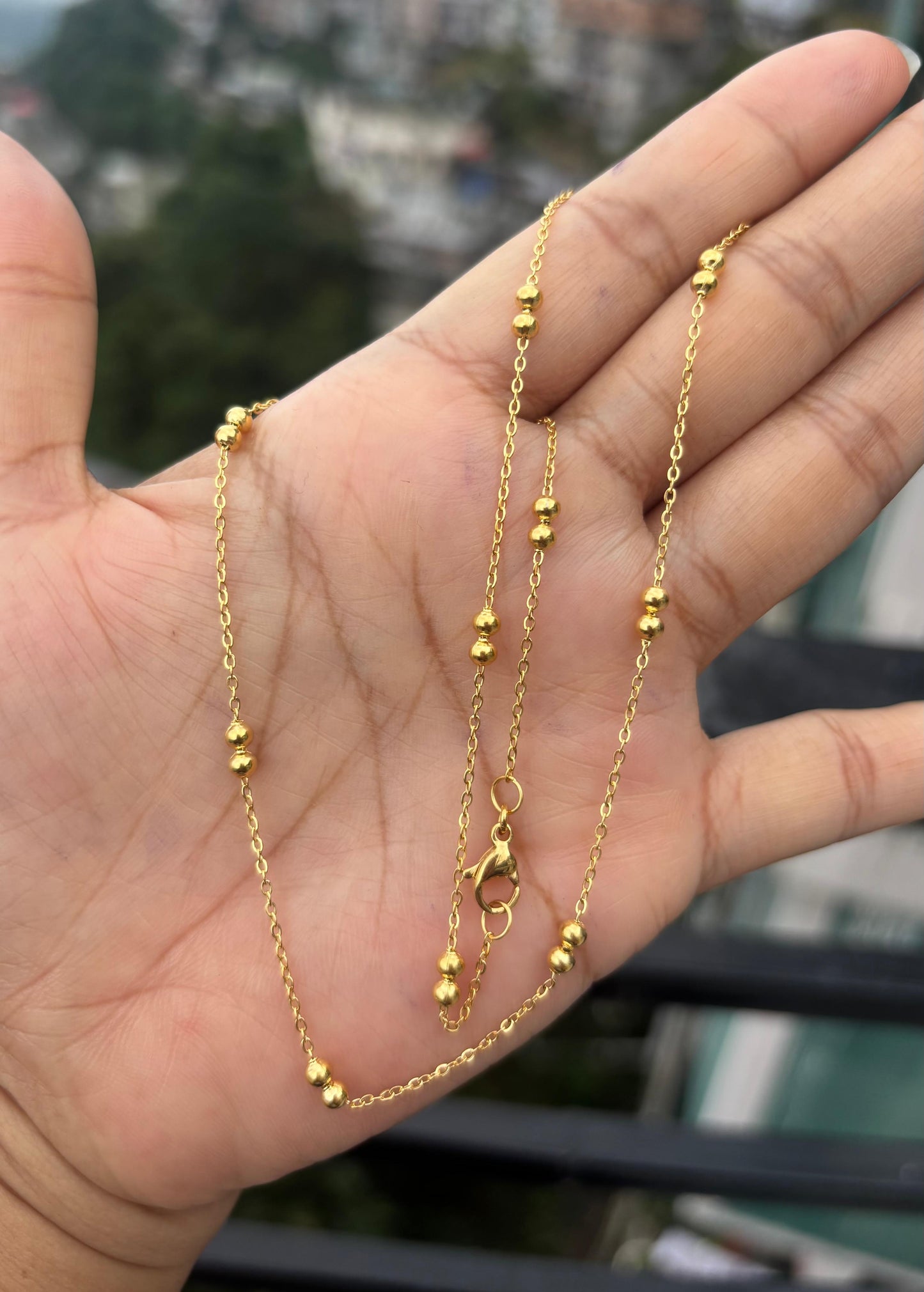 Antitarnish necklace