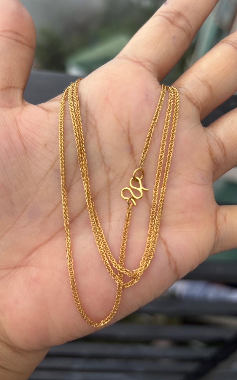 Antitarnish necklace