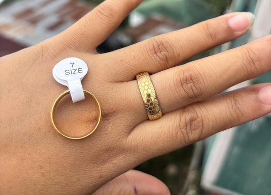 Antitarnish ring