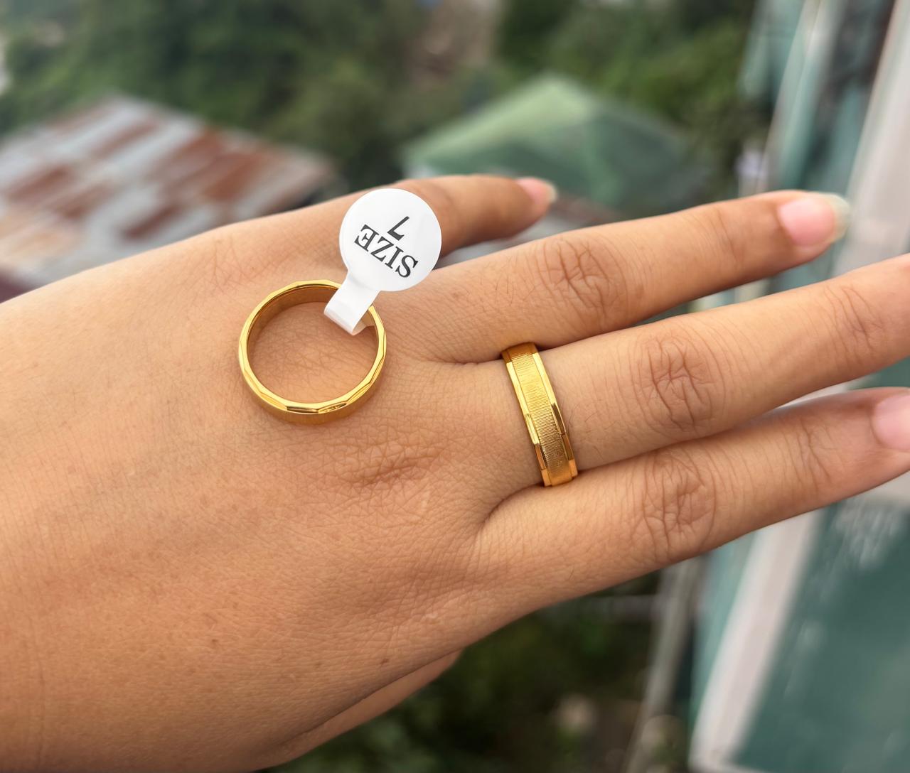 Antitarnish ring