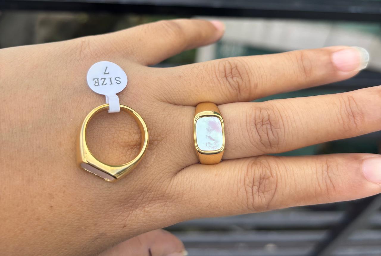 Antitarnish ring