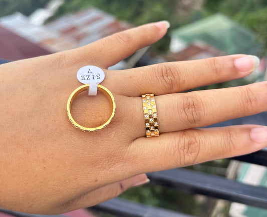 Antitarnish rings