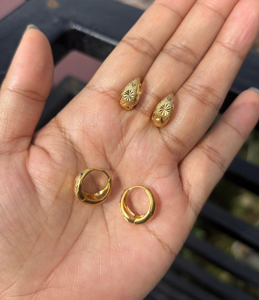 Anti-Tarnish earrings