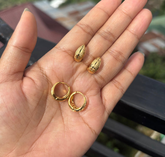 Anti-Tarnish earrings
