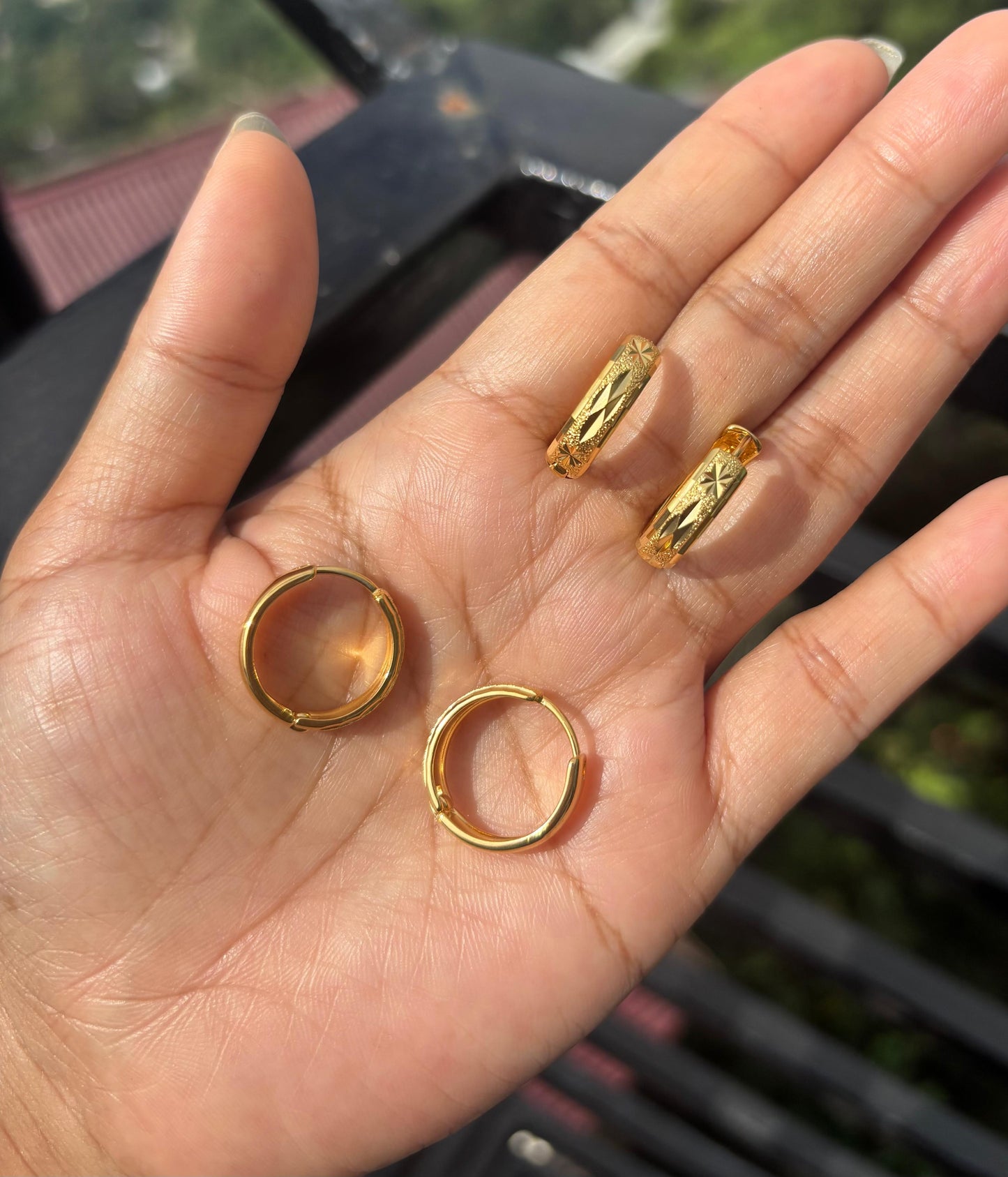 Anti-Tarnish earrings