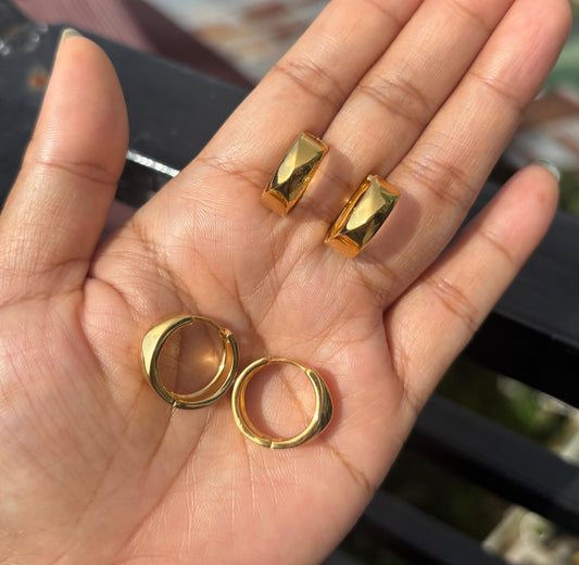 Anti-Tarnish earrings