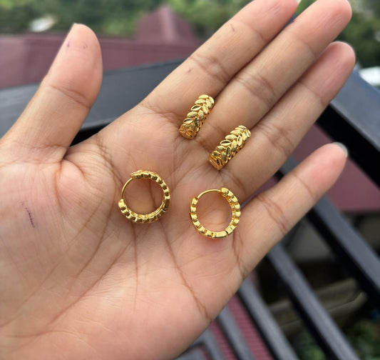 Anti-Tarnish earrings