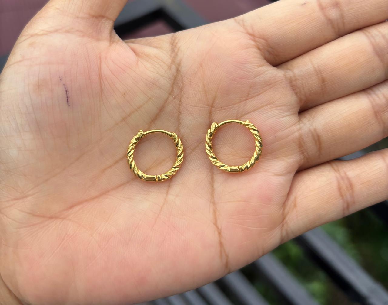 Anti-Tarnish earrings