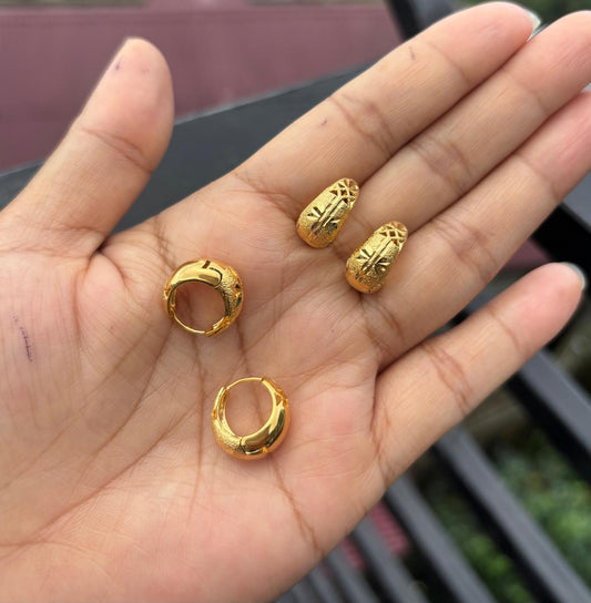 Anti-Tarnish earrings