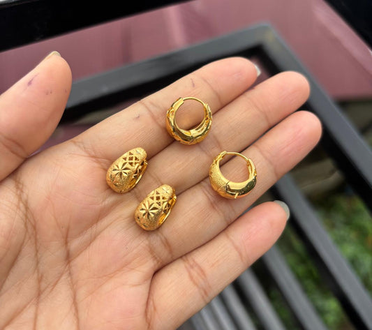 Anti-Tarnish earrings