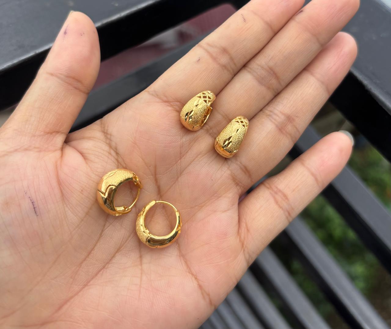 Anti-Tarnish earrings