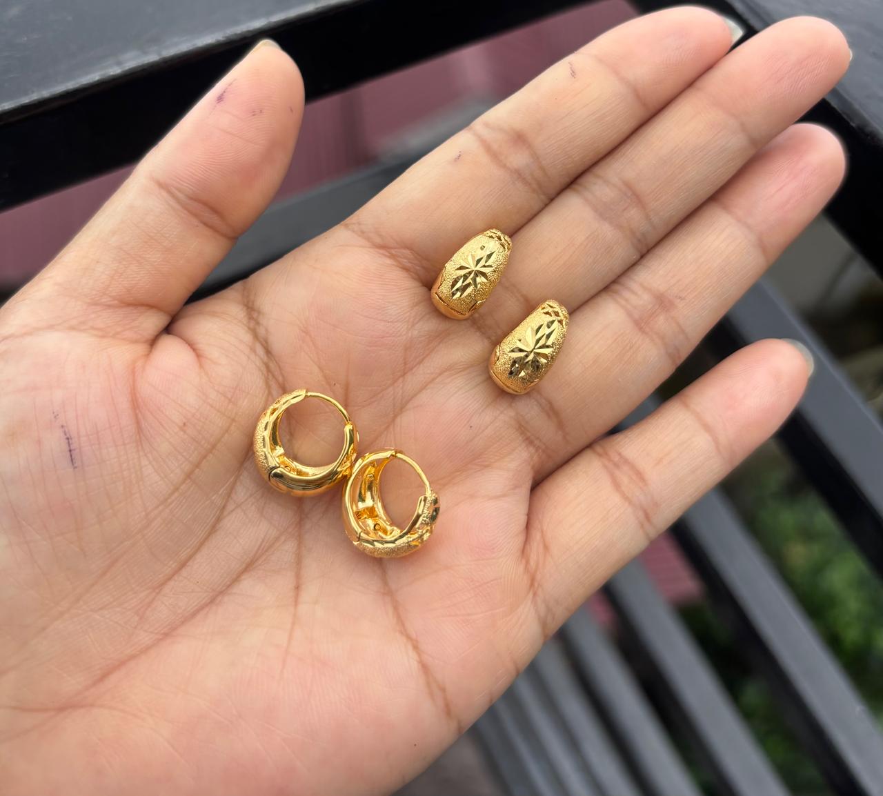 Anti-Tarnish earrings