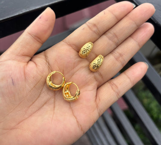 Anti-Tarnish earrings