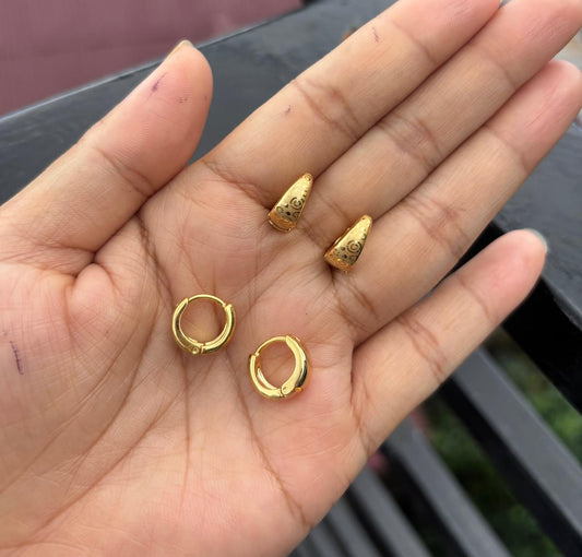 Anti-Tarnish earrings