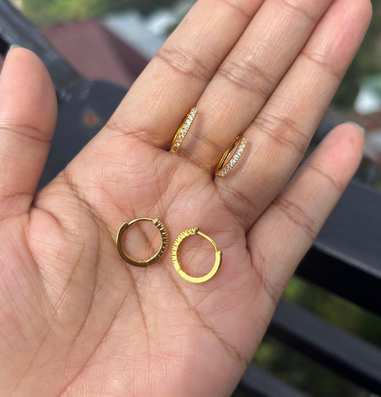 Anti-Tarnish earrings