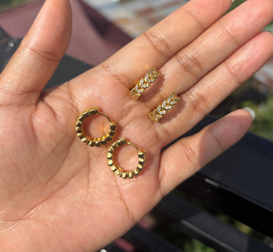 Anti-Tarnish earrings