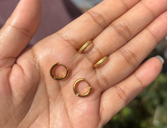 Anti-Tarnish earrings