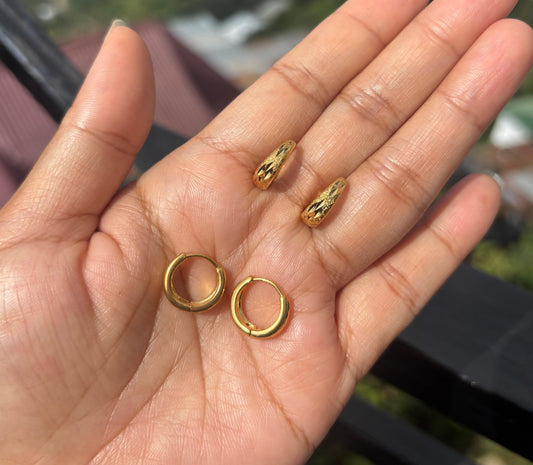 Anti-Tarnish earrings